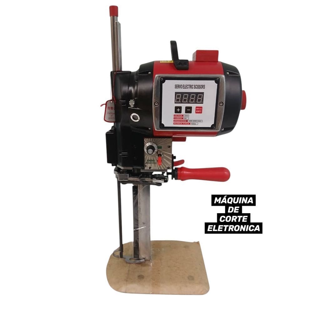 Máquina  Corte  faca 10” 1600w-CONTROLE DE VELOCIDADE-220v
