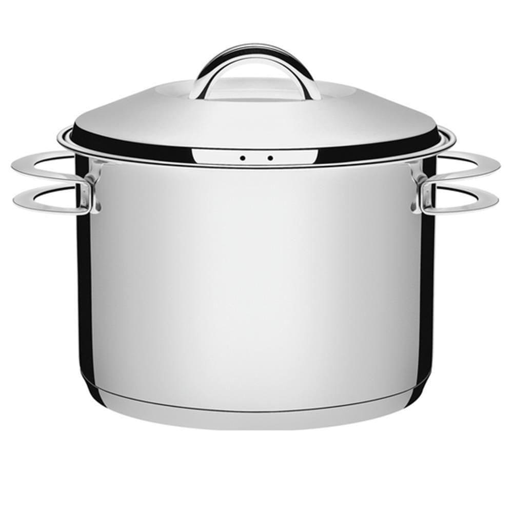 Caldeirão Tramontina Solar Em Aço Inox Fundo Triplo Com Tampa E Alças 24 Cm 7,8 L 62505240