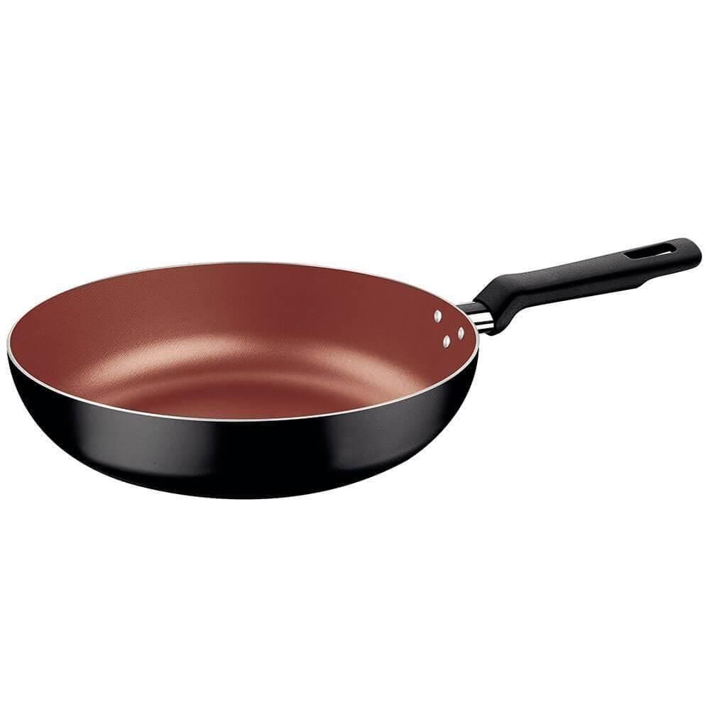 Frigideira Funda Tramontina Loreto 24cm 2,2l Alumínio Com Rev. Interno Antiad Starflon Max 27815422