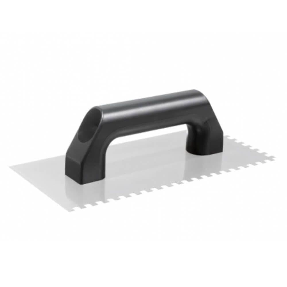 Desempenadeira de Aço Dentada com Cabo Plástico 60577 Cortag Desempenadeira de Aço Dentada com C