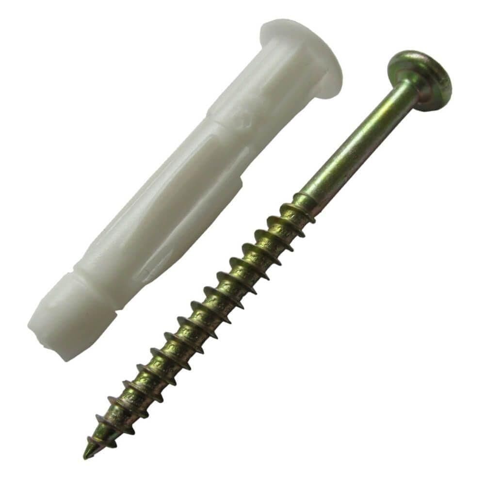 Bucha Dry Wall Para Bloco Oco 10mm Parafuso Panela com 2 Peças Buo041 Foxmix Bucha Drywalloco 10