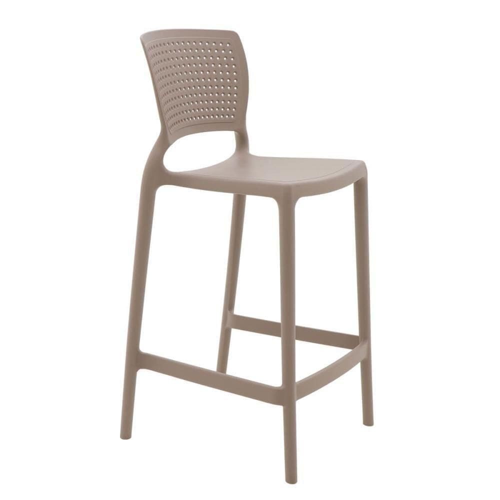 Cadeira Tramontina Safira Alta Residência Em Polipropileno E Fibra De Vidro Camurça 92128210