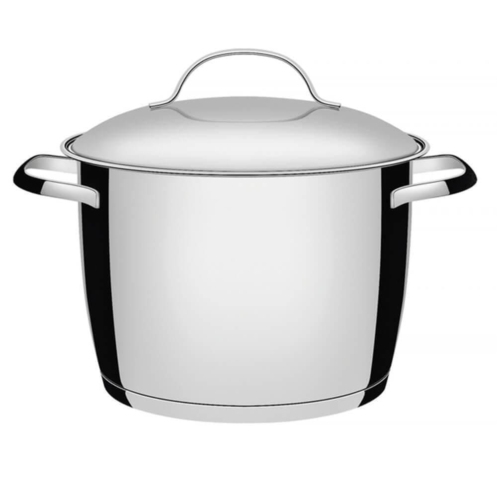 Caldeirão Tramontina Allegra Em Aço Inox Com Fundo Triplo 24 Cm 7,5 L 62655240