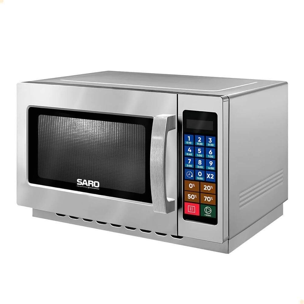 Micro-ondas Industrial Saro Em Aço Inox 34l Digital 220V 1000w Mc22