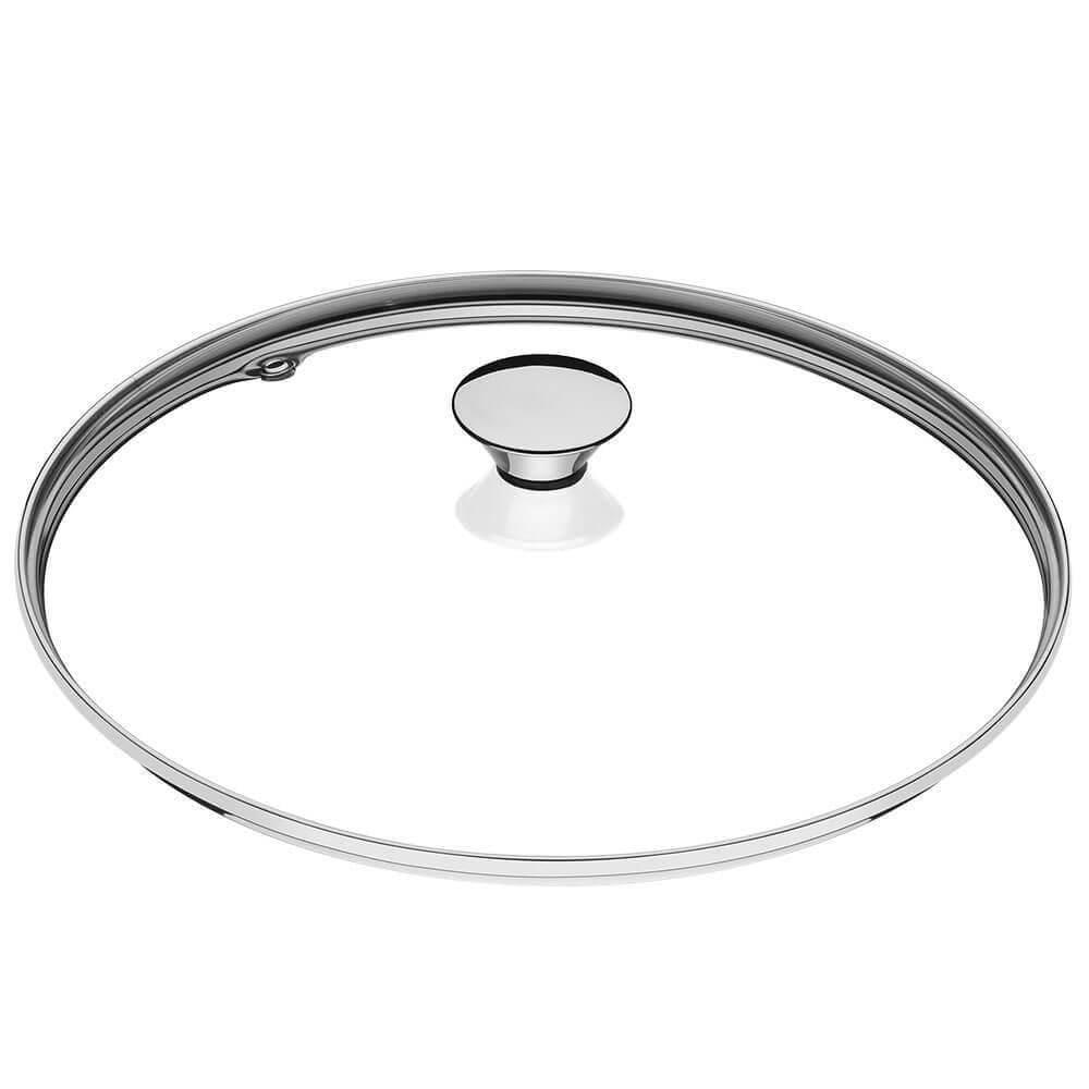 Tampa Avulsa Tramontina Allegra Em Vidro Temperado Para Panelas De 24 Cm De Diâmetro 62709244