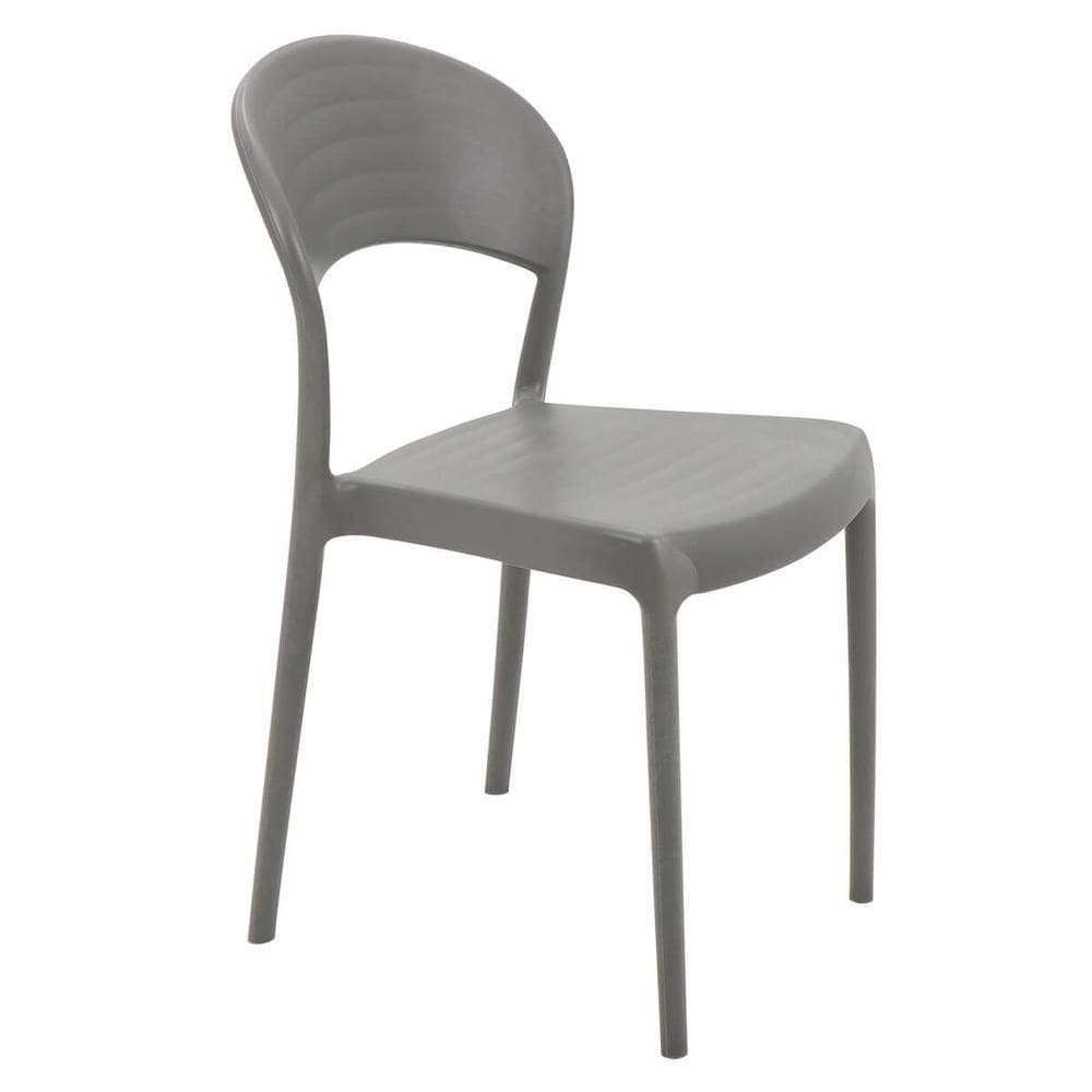 Cadeira Tramontina Sissi Eco Em Polipropileno E Fibra De Vidro Fechada Cinza 92046417