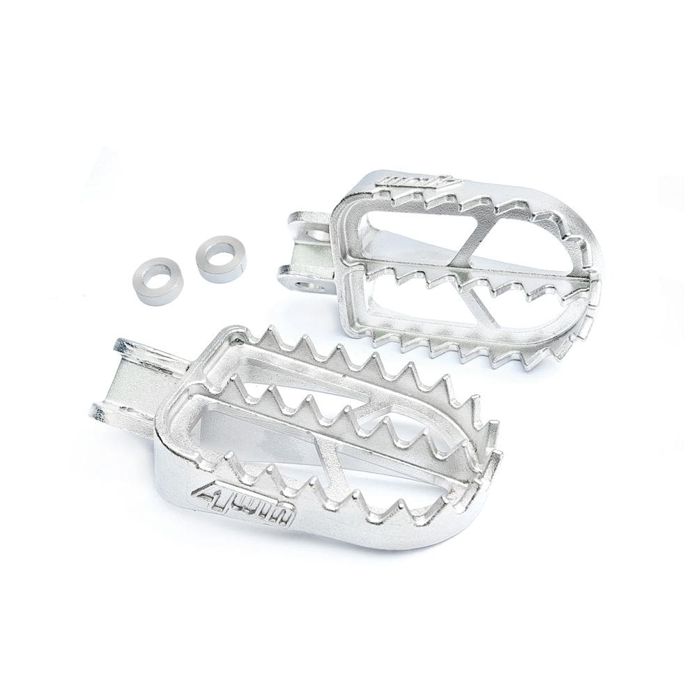 Pedaleira Aço Inox 4win Hunter Mini Moto Husqvarna Gas Gas Ktm 50/65/85/105