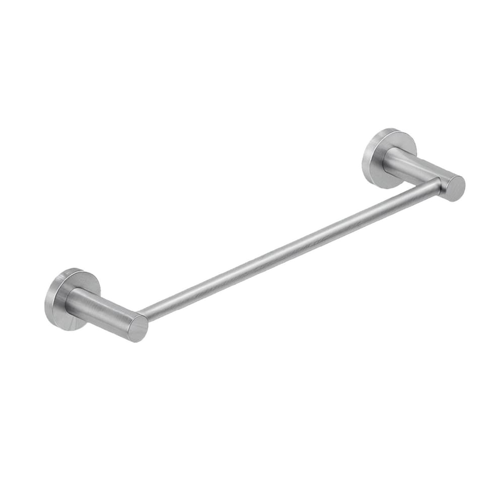 Toalheiro Porta Toalha de 30cm para Banheiro Acabamento Aço Escovado DPACE8512