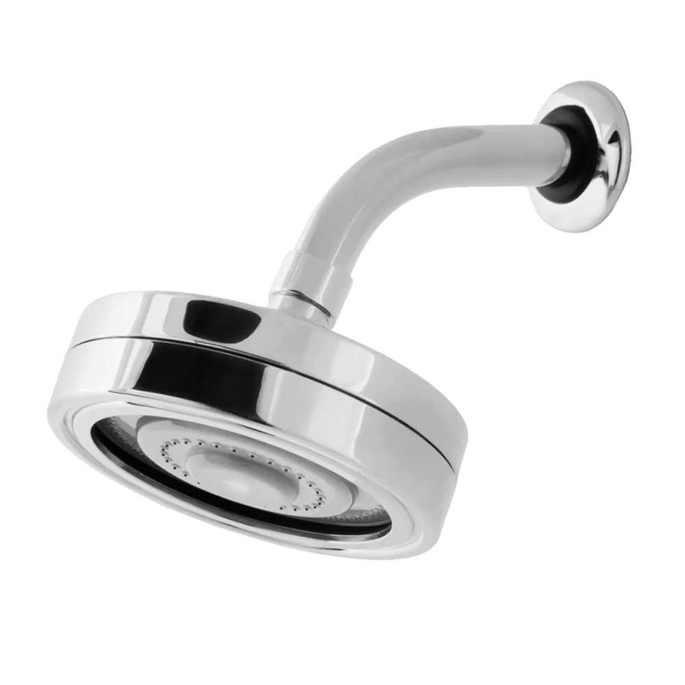 Ducha Chuveiro Redondo de ABS com Sistema Autolimpante Acabamento Cromado DP4720P