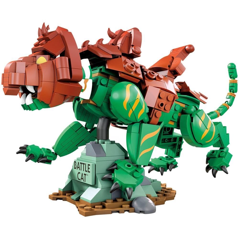 REEMBALADO: Mega Construx Mattel Battle Cat Masters Of The Universe Gvy14