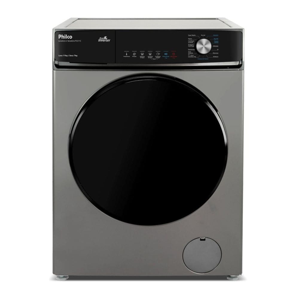 Lava e Seca 11Kg Philco Inverter 16 Programas PLS11C
