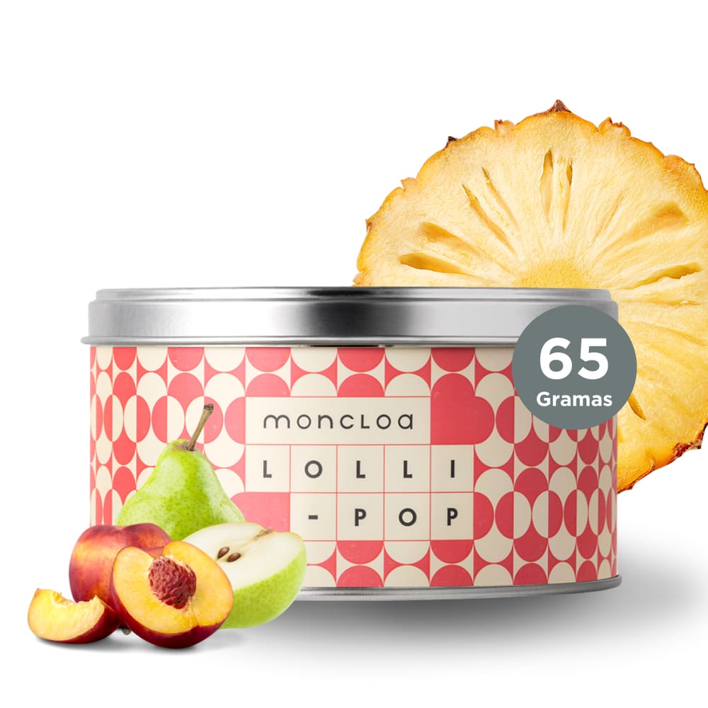 Chá Mix Frutas Sabor Pêssego E Abacaxi Lollipop 65g Moncloa