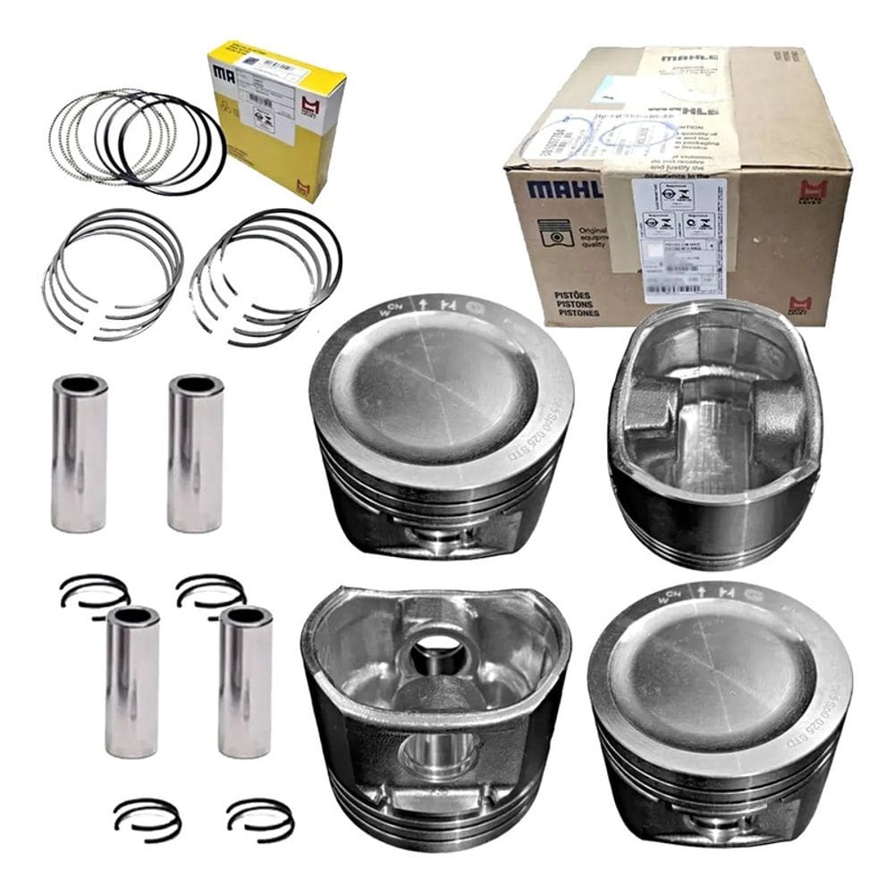 Pistao Com Aneis Fox Gol G4 1.0 8V Bnw Bnx Spa9293 Std