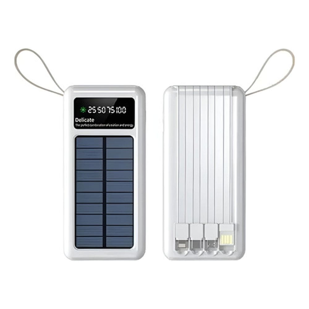 Carregador Portátil Power Bank Solar 20.000mAh MAX