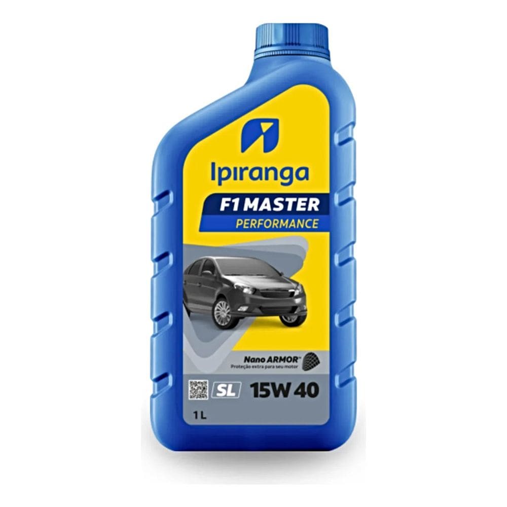 Oleo Lubrificante Motor Ipiranga 15W40 Sl Semissintetico 1 Litro
