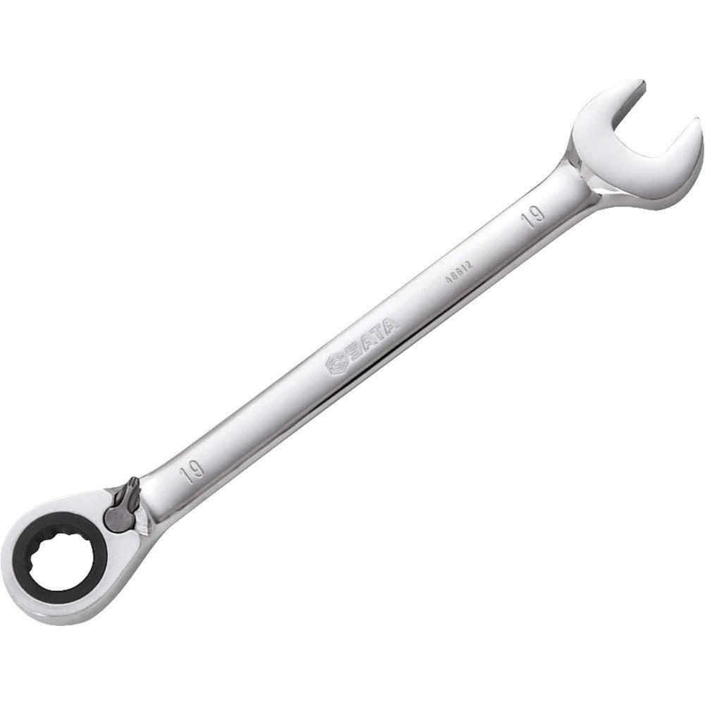 Chave Combinada Com Catraca Reversível 19 Mm, St46612st, Sata Ostenvonder