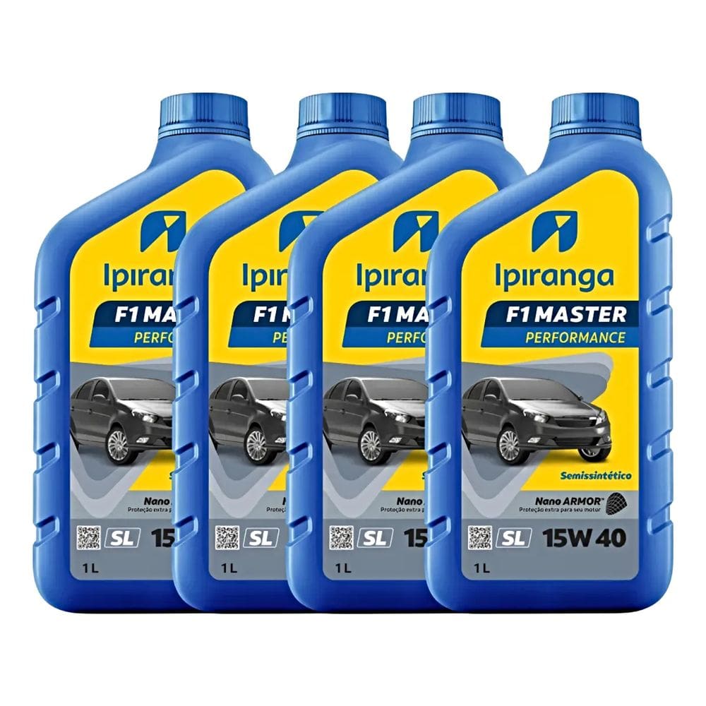 Oleo Lubrificante Motor Ipiranga 15W40 Sl Semissintetico 4 Litros