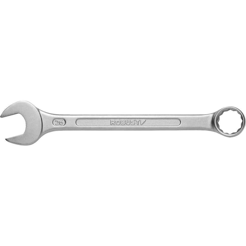 Chave Combinada 26 Mm, Aço Especial, Niquelado E Cromado, S09100260 3370076, Robust