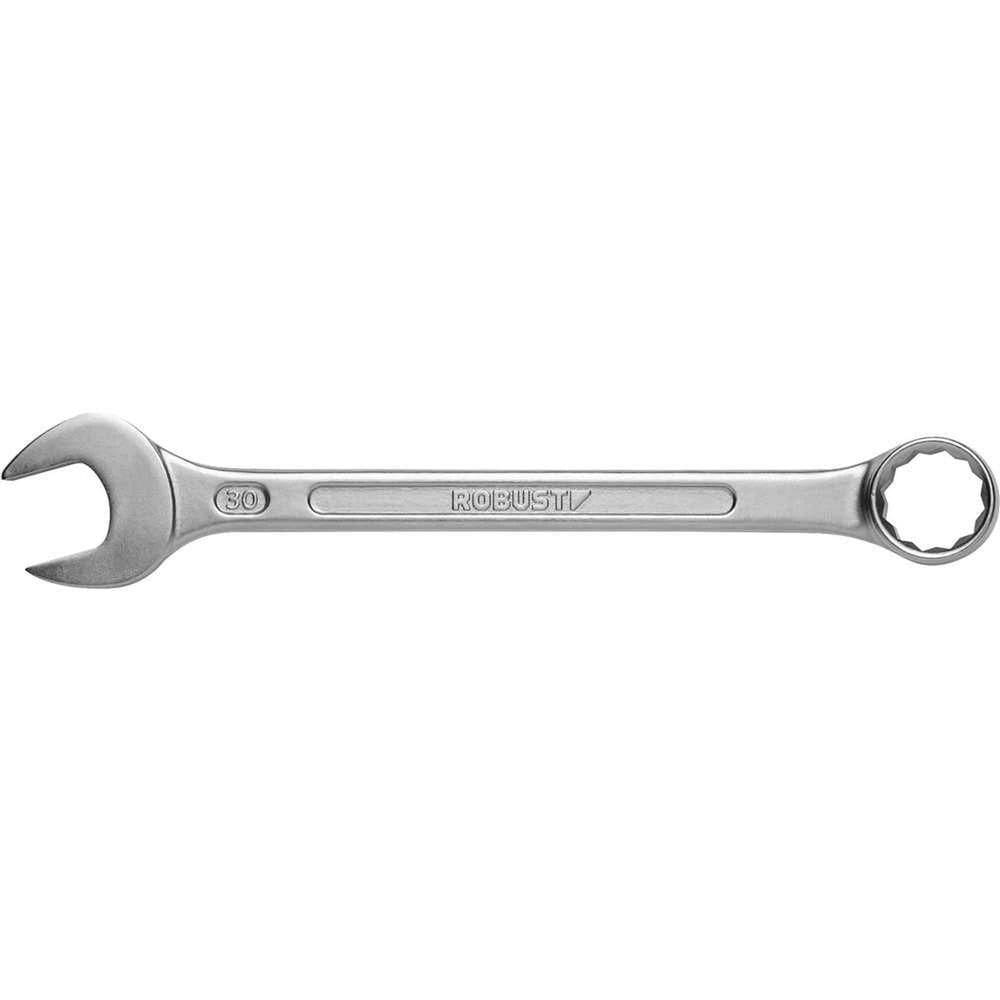 Chave Combinada 30 Mm, Aço Especial, Niquelado E Cromado, S09100300 3370049, Robust