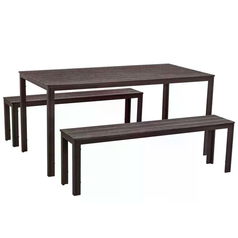 Conjunto de Jantar para Terraço 3 Peças Café Just home Collection