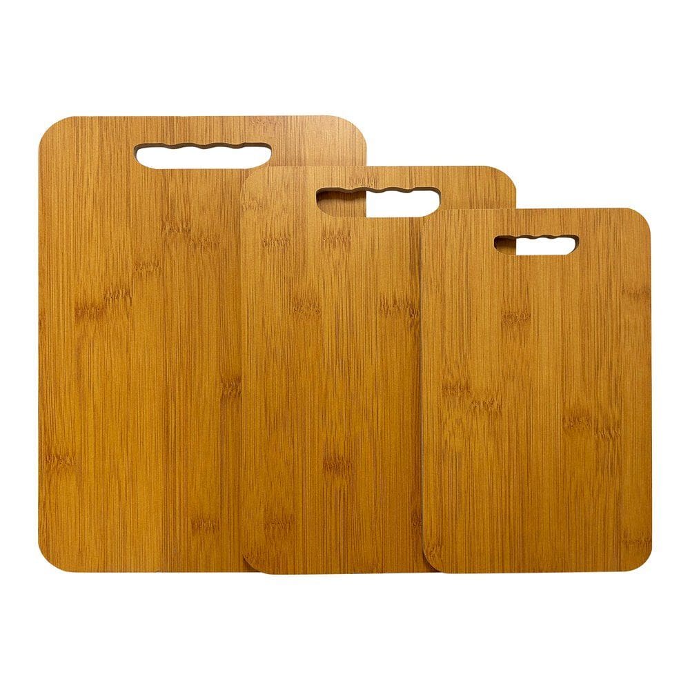 Conjunto 3 Tábuas Para Corte Madeira