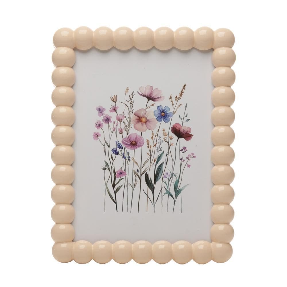 Porta-Retrato Pérolis 15cmx 20cm Creme MDF - Wolff