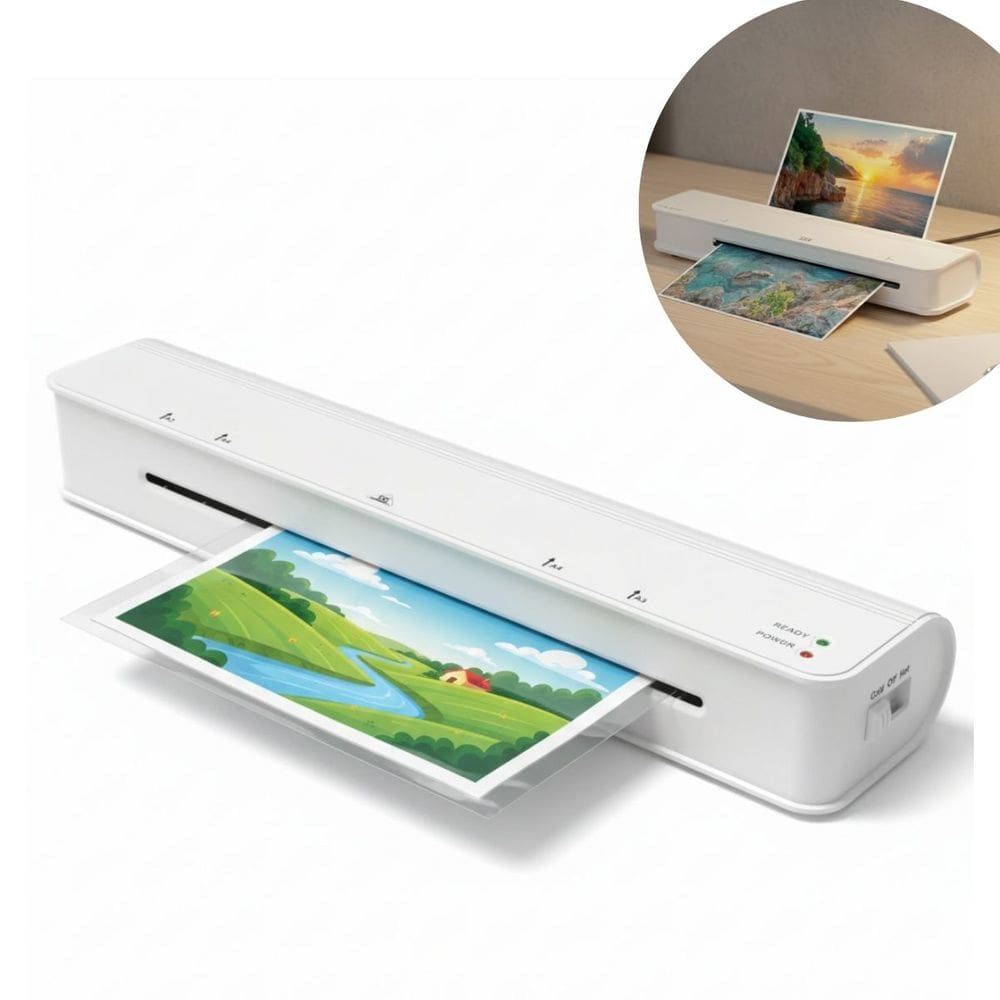 Plastificadora Laminadora Poliseladora A3 A4 A5 A6 360W Quente Frio Branca Importway