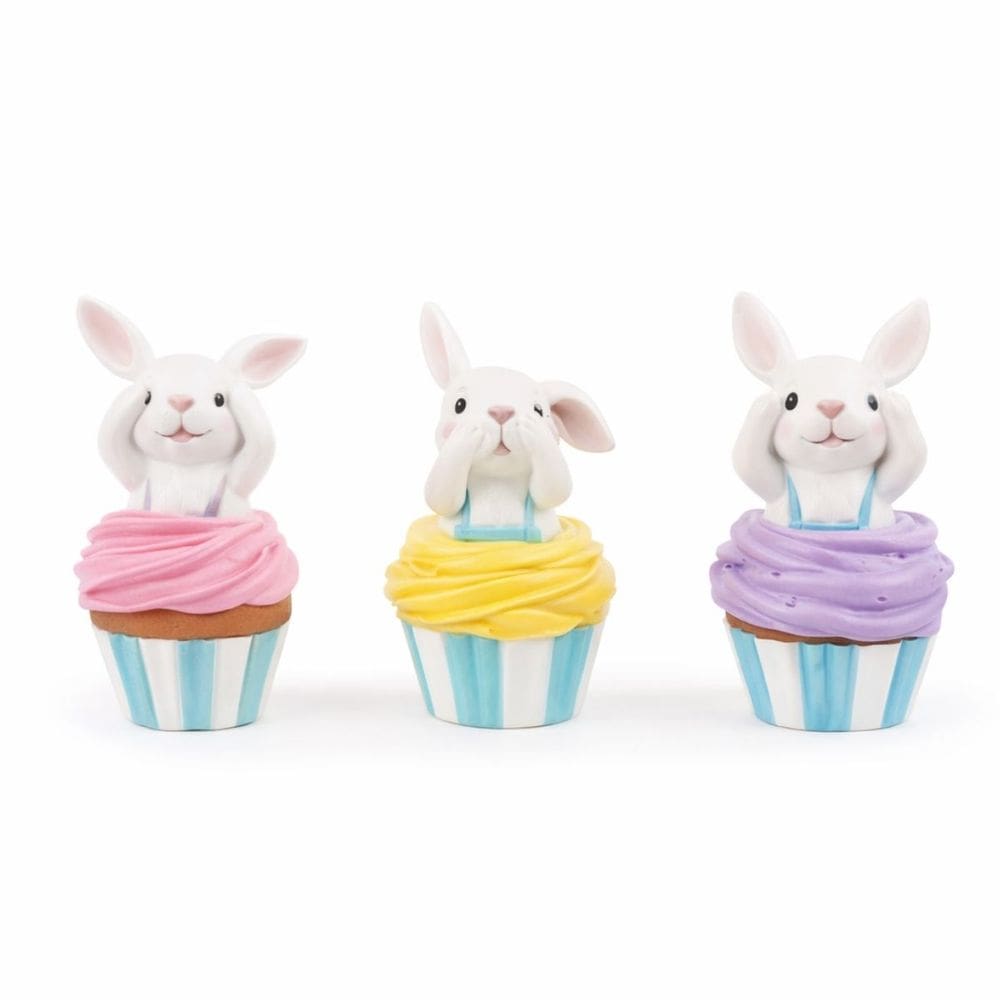 Coelho de Pascoa Pastries C/Cupcake 3 peneiras 1065111 1Unid