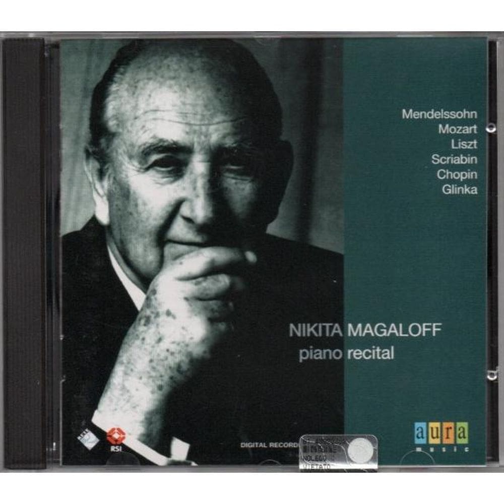 Nikita Magaloff - Piano Recital - Cd
