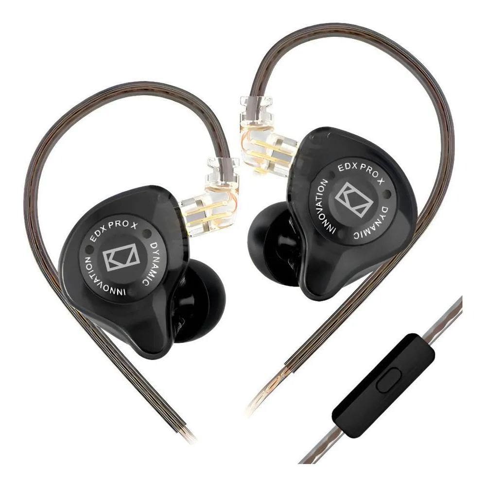 Kz Edx Pro X: Som Gamer Imersivo Com Microfone