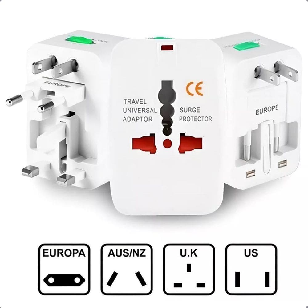 Adaptador Universal Alta Qualidade Seguro E Resistente