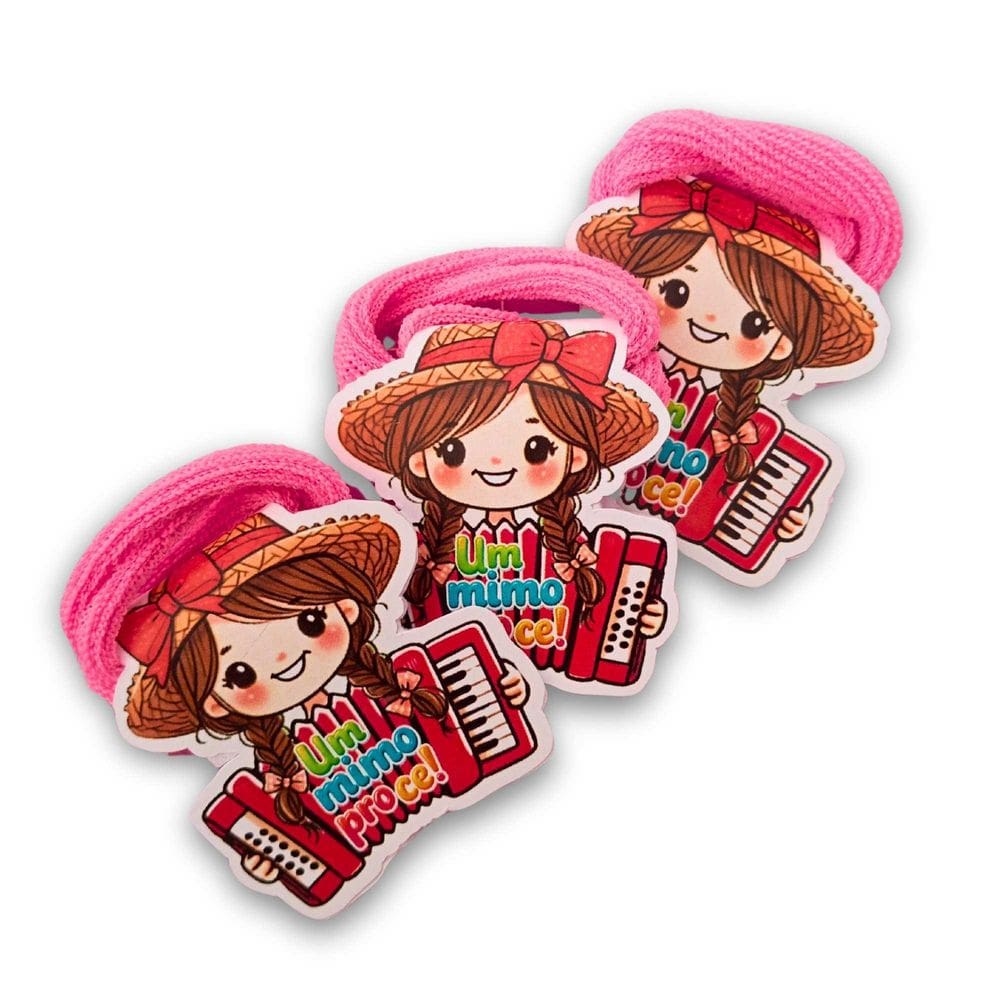 Kit 25 Lembrancinhas Card Xuxinha Junina