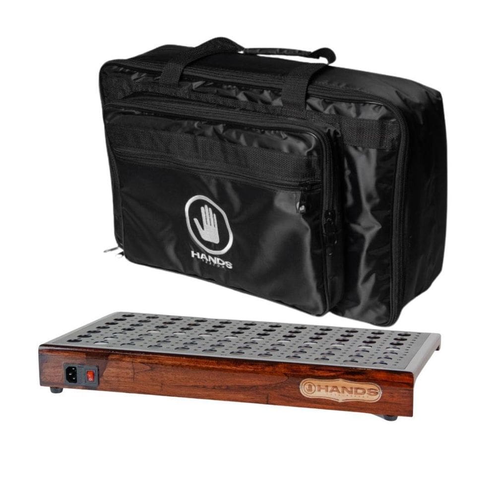 Pedalboard Lite Plus Imbuia 30X20 Com Softbag Hands Custom