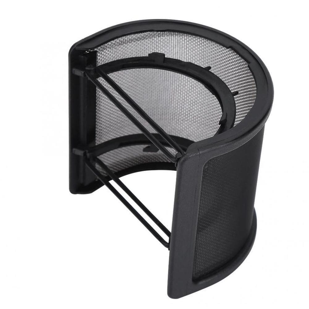 Pop Filter Metálico e Nylon - Preto