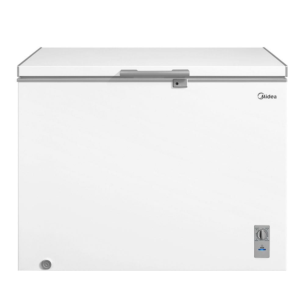 Freezer Horizontal Midea 293 Litros 01 Porta MDRC411FZD013 Flexbeer Inverter Turbo Freezer Branco Bivolt