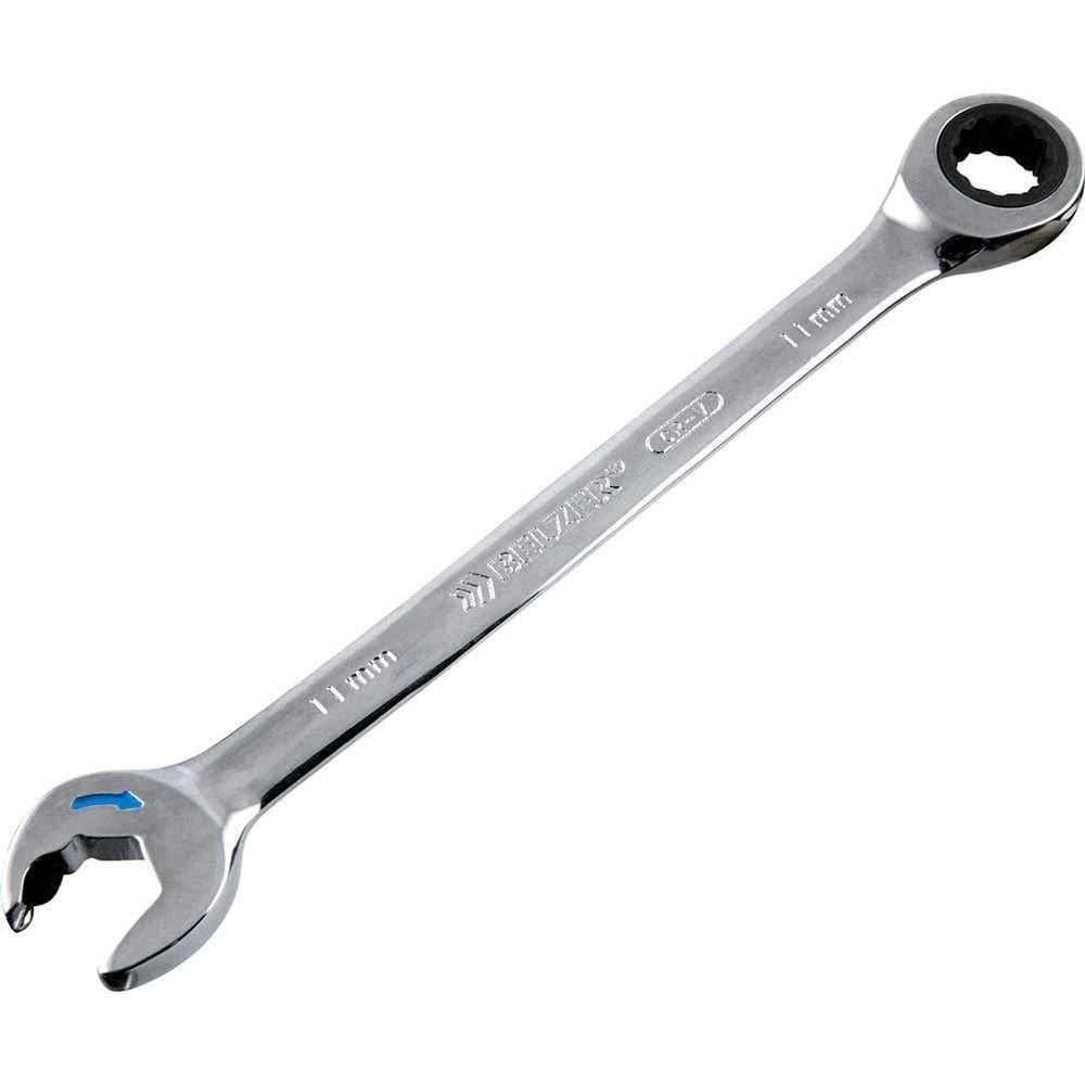 Chave Combinada Speedy Com Catraca 11 Mm, Aço Cromo Vanádio Cromado E Polido, St43607, Sata Ostenvonder