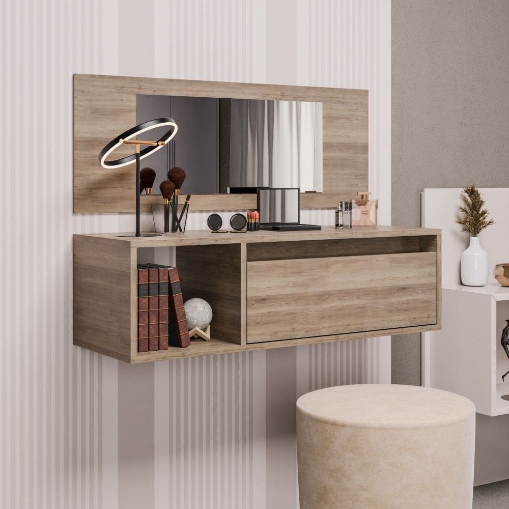 Penteadeira Camarim Suspensa Eva Freijó Maderatto Móveis