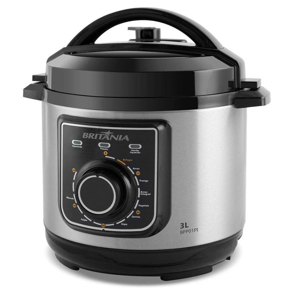 Panela de Pressao Britania BPP01PI Multifuncional 3L