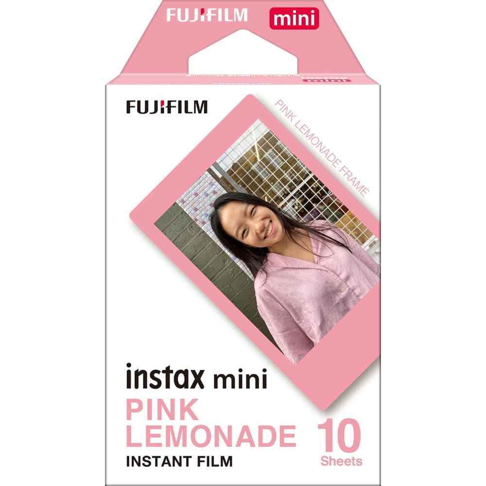 Filme instax Mini Pink Lemonade FUJIFILM - 10 exposições