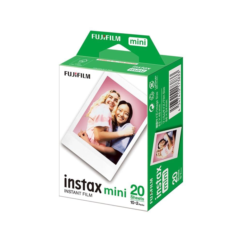Filme instax Mini Fujifilm Twin Pack 20 Exposições 800 ISO