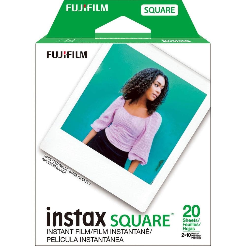 Filme Fujifilm Instax Square Twin Pack - 20 exposições
