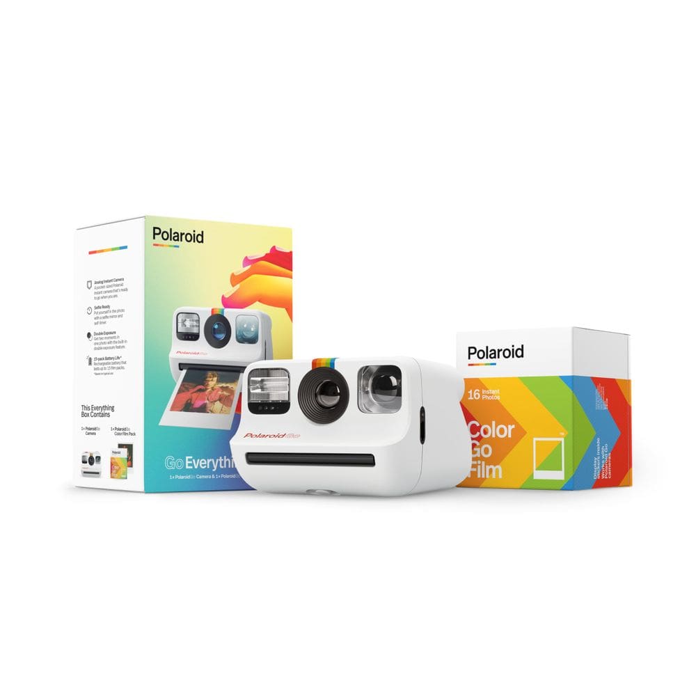 Câmera Polaroid Go Everything Box com filme instantâneo 6036