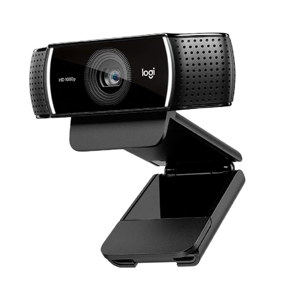 Webcam Logitech HD C922 Pro 1080p para streaming com tripé