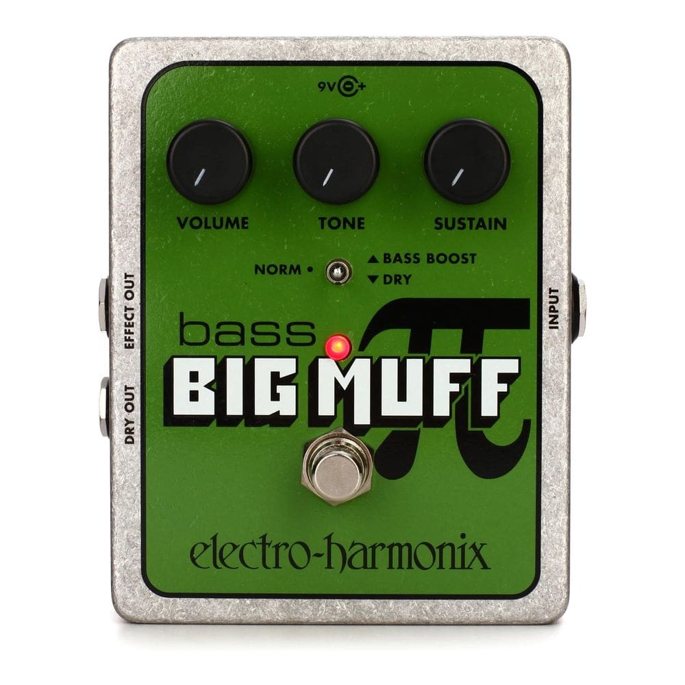 Fuzz Pedal Electro-Harmonix Bass Big Muff Pi para baixo