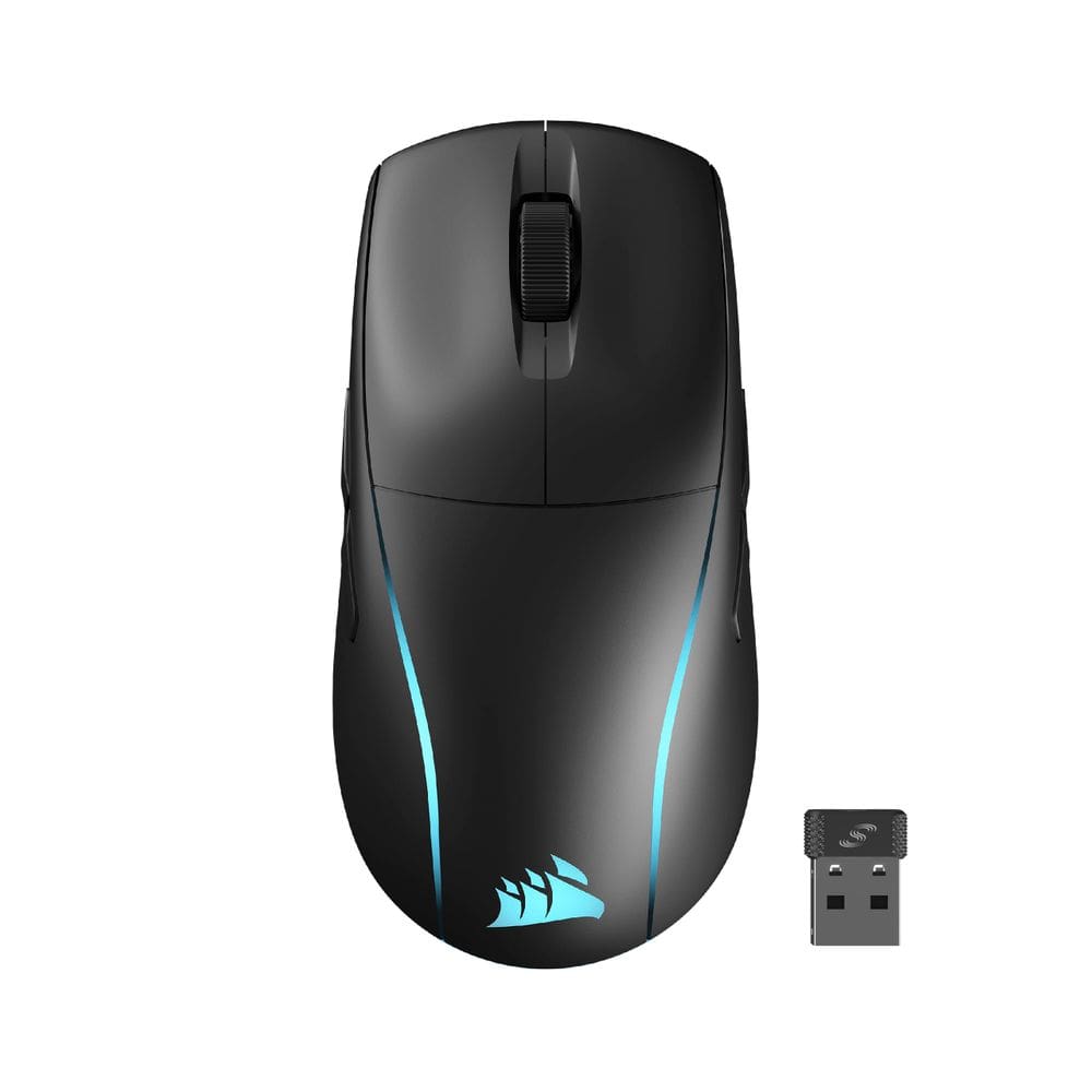Mouse para jogos Corsair M75 Wireless RGB leve de 26.000 DPI