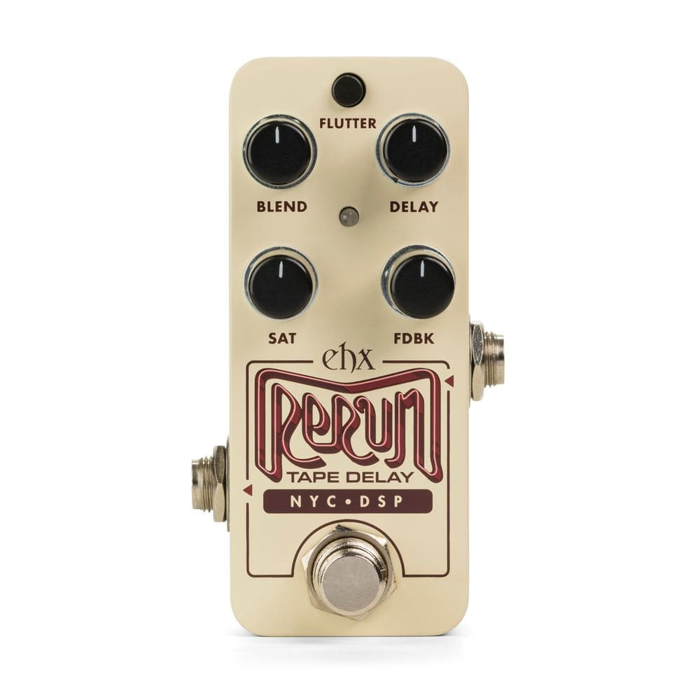 Pedal de atraso de fita Electro-Harmonix Pico Rerun com Tap Tempo