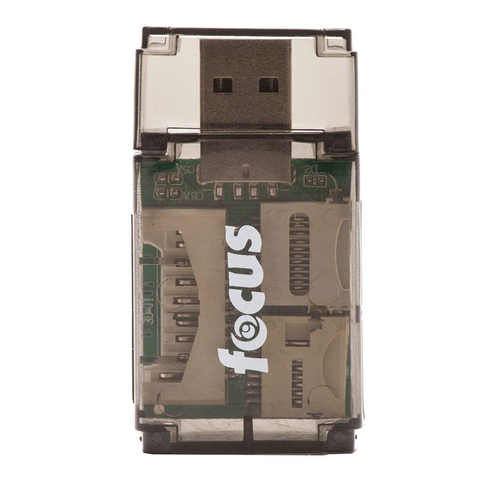 Leitor de cartão Focus All-in-One USB 2.0 de alta velocidade