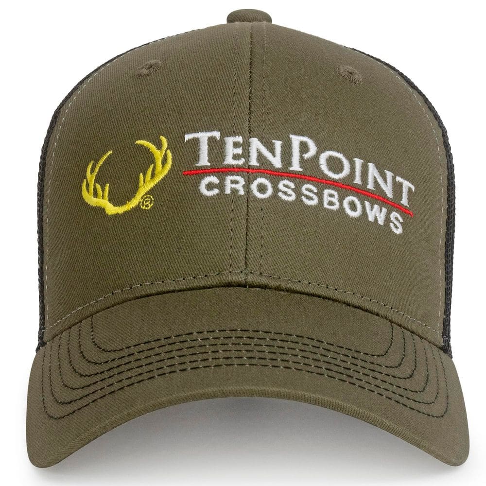 Chapéu TenPoint Bordado Mesh Olive