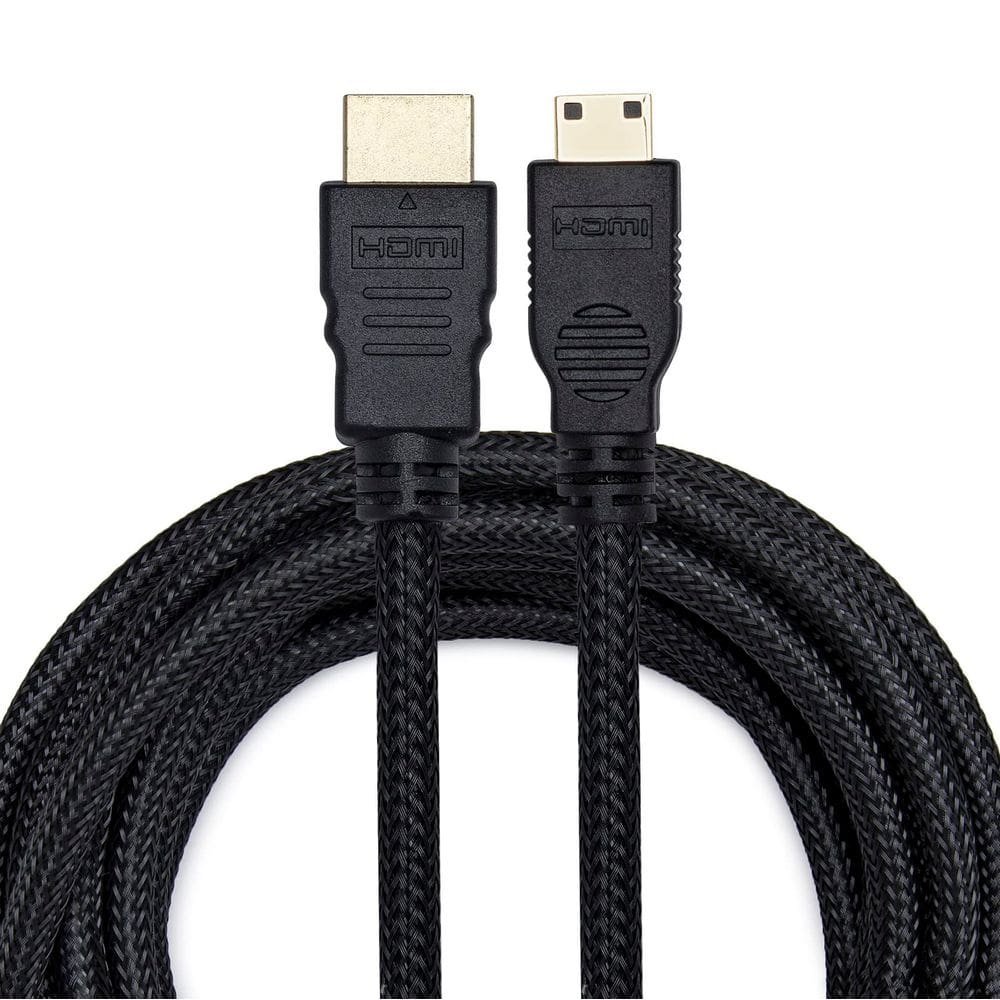 Cabo HDMI Knox Gear 4k Mini para nylon padrão de 15 pés trançado