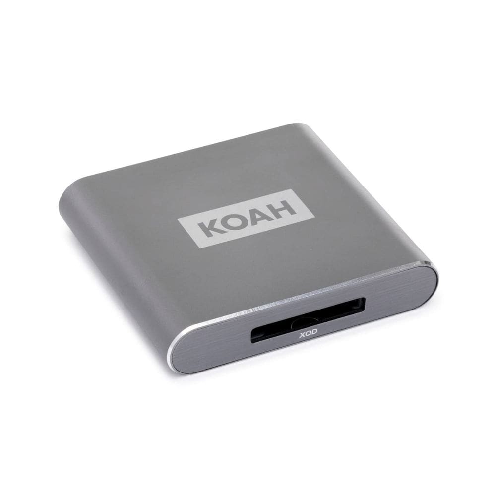 Leitor de cartões Koah Pro USB 3.1 Type-C XQD Compact Alumínio